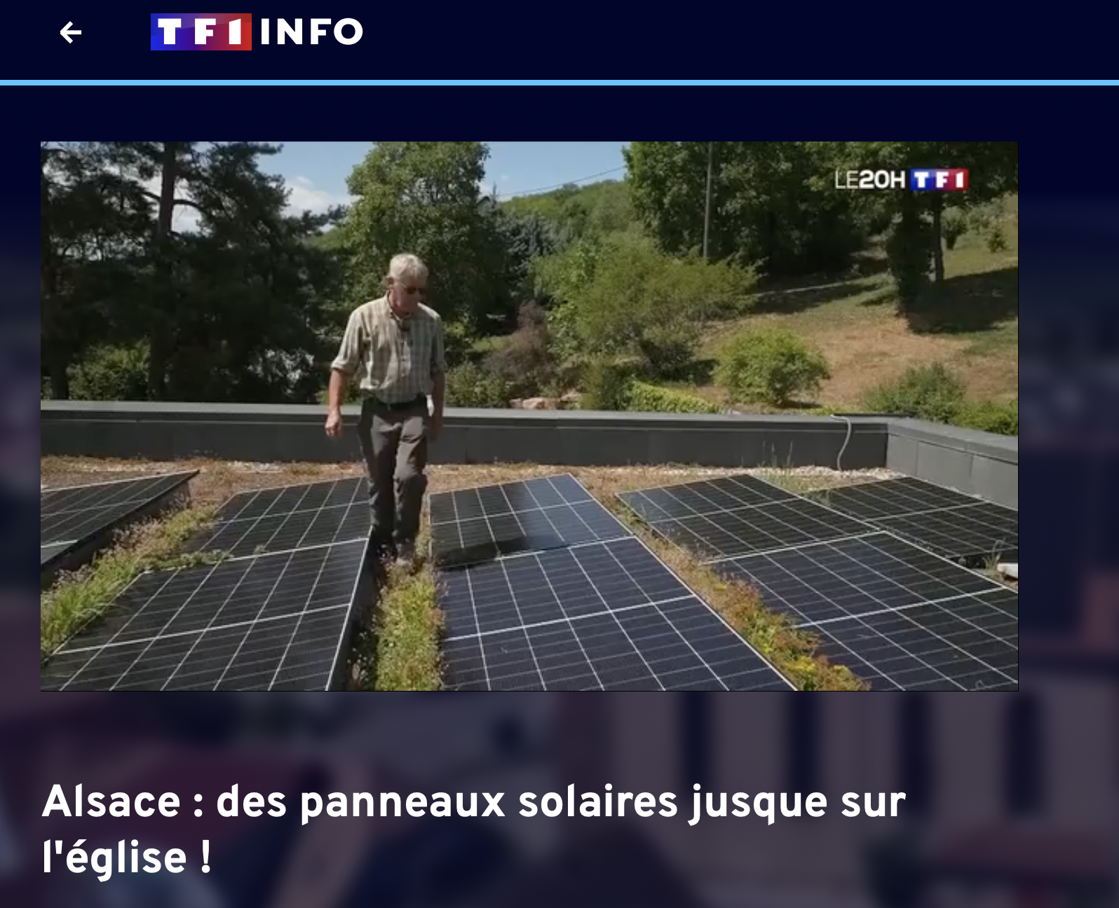 capture d'écran reportage TF1